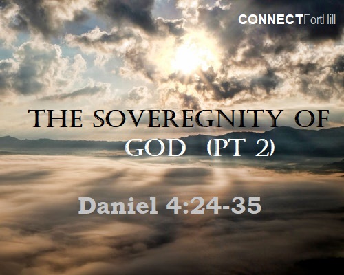 The Sovereignty of God (Pt 2)