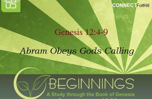 Abram Obeys Gods Calling